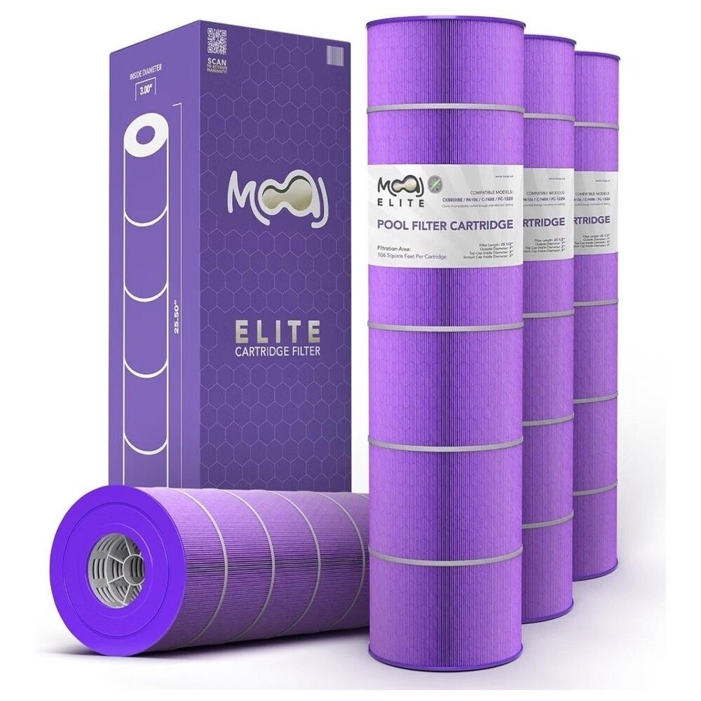 Pentair CCP420 Pool Filter Cartridge Replacement - MOAJ ELITE MJ105E. PACK OF 1